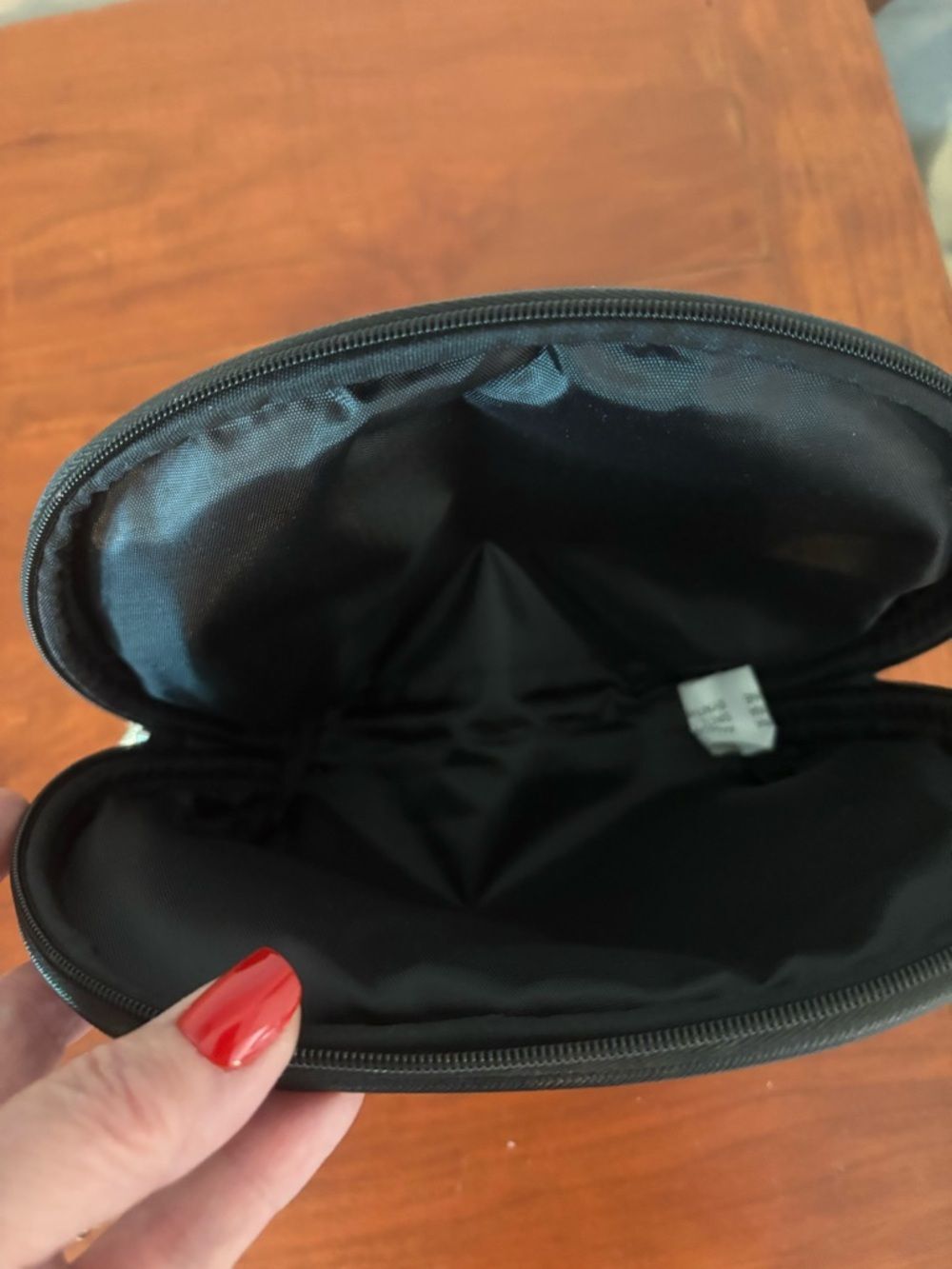 Butterfly Black Makeup Bag Travel Cosmetic Pouch - Picture 3 of 6